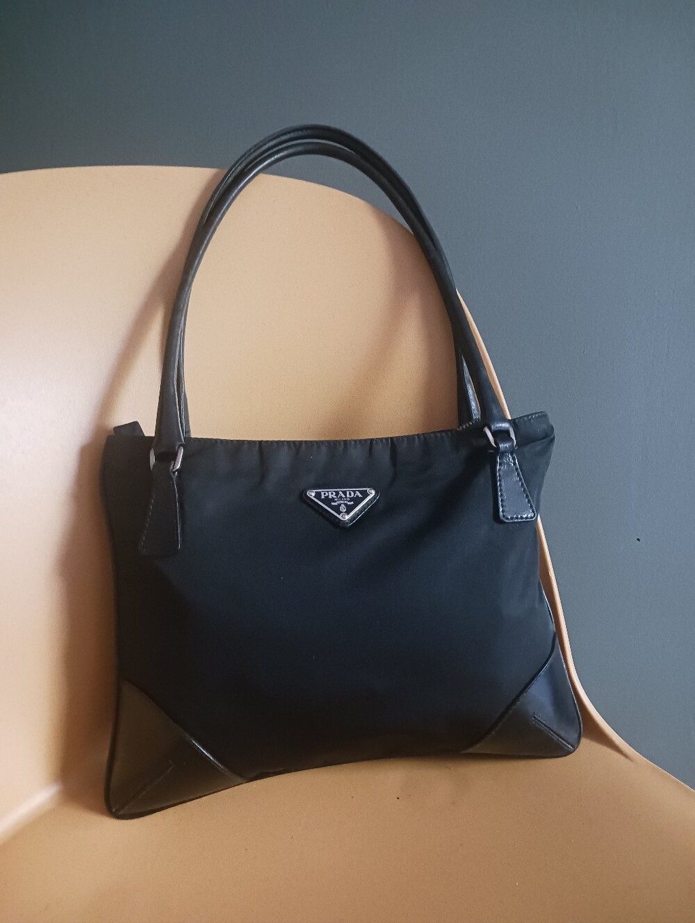 PRADA vintage Nylon/ Leather Tessuto ? Bag